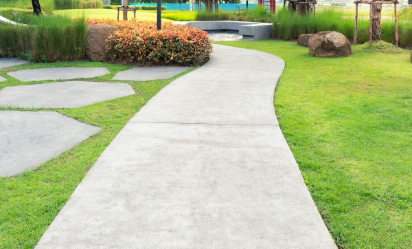 Concrete Walkway Resurfacing in Grand Junction